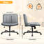 Aljet Leather Match Office Chair with Headrest