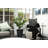 64'' Faux Rubber Plant Plant in Fiberstone Planter