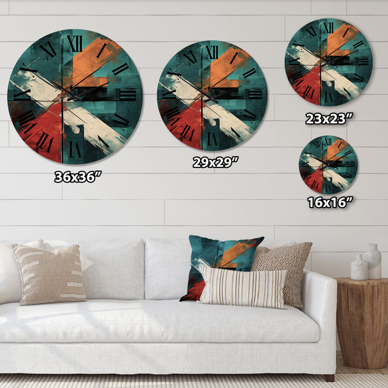 Horloge murale Angelina, Moyenne