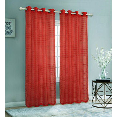 Sheer Curtain Pair