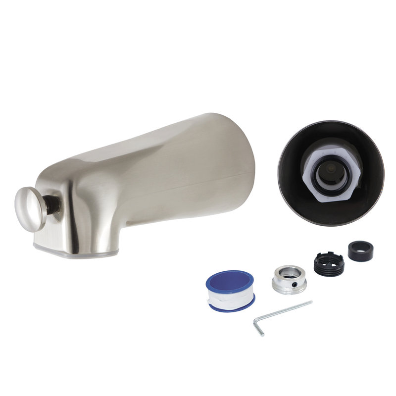 Bec de baignoire universel avec inverseur avant