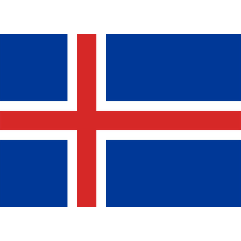 Islande, H 13 po x l 18 po