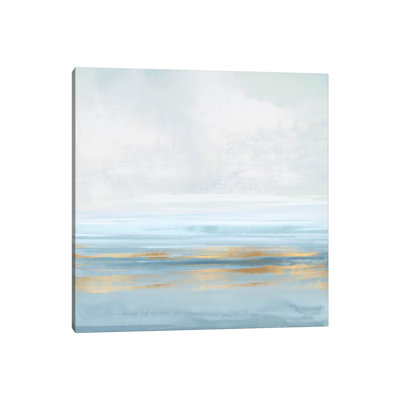 Sky Blue Reflection I by Jake Messina - Wrapped Canvas Painting