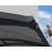 Palram - Canopia Aquila 4'11" W X 3' D Acrylic Galvanized Steel Convex Door Awning Gray/Solar Gray-12179497