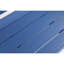 Banc bleu foncé minimaliste écologique et recyclable, adapté à une utilisation intérieure et extérieure. Il suffit de l'essuyer quand il devient sale-2136203131