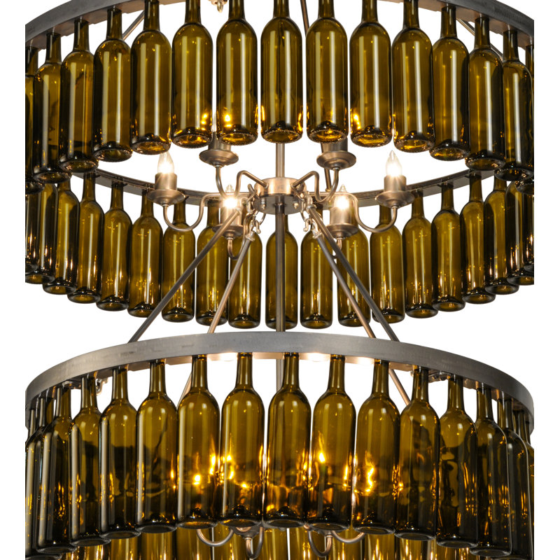 Aaralyn 12 - Light Glass Chandelier