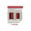 Poubelle coulissante 20 pintes Rev-A-Shelf, blanc