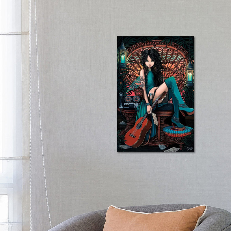 Aria by Myka Jelina - Wrapped Canvas Print, 66.04 cm H x 45.72 cm W