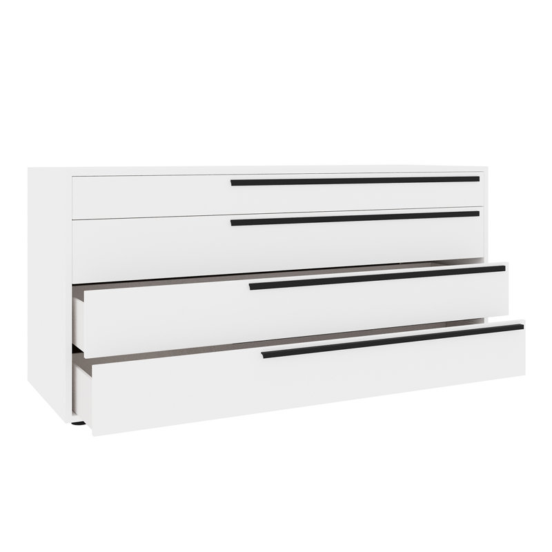 Commode Pauley, Blanc
