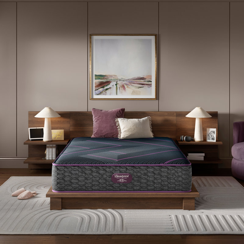 Beautyrest World Class Level Three Plush Smooth Top Mattress, Twin
