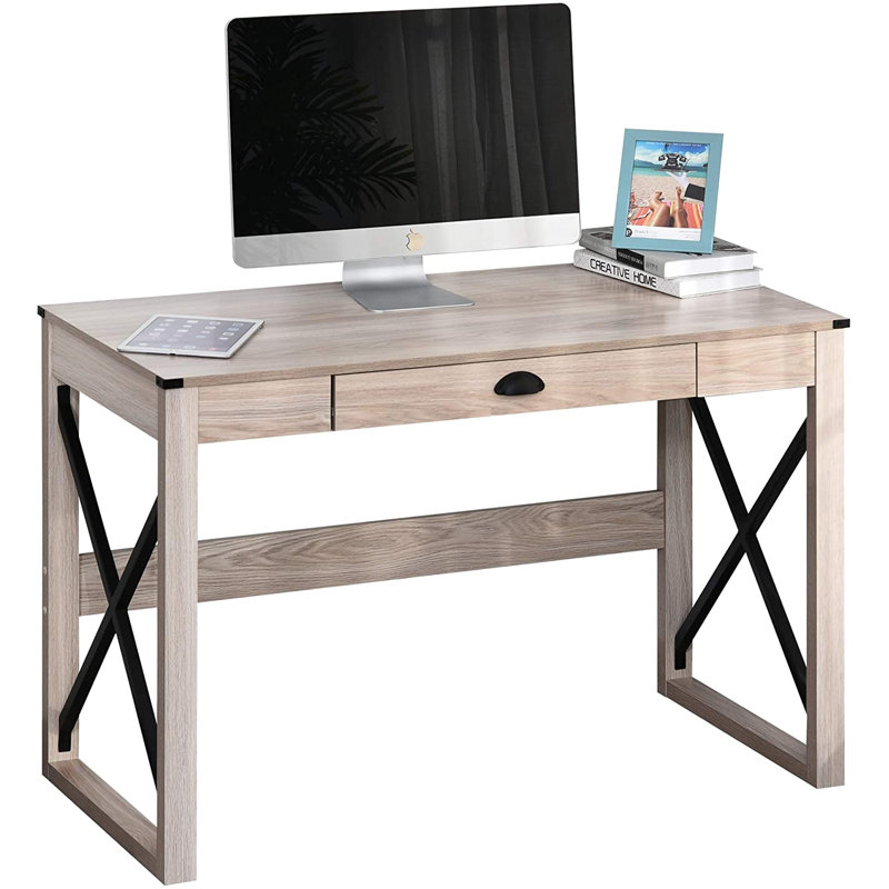 Pocola Solid Wood Base Computer Desk