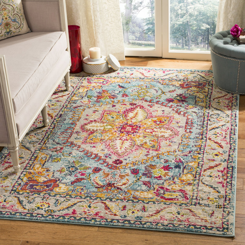 Perez Oriental Area Rug, Rectangle 155 x 229cm