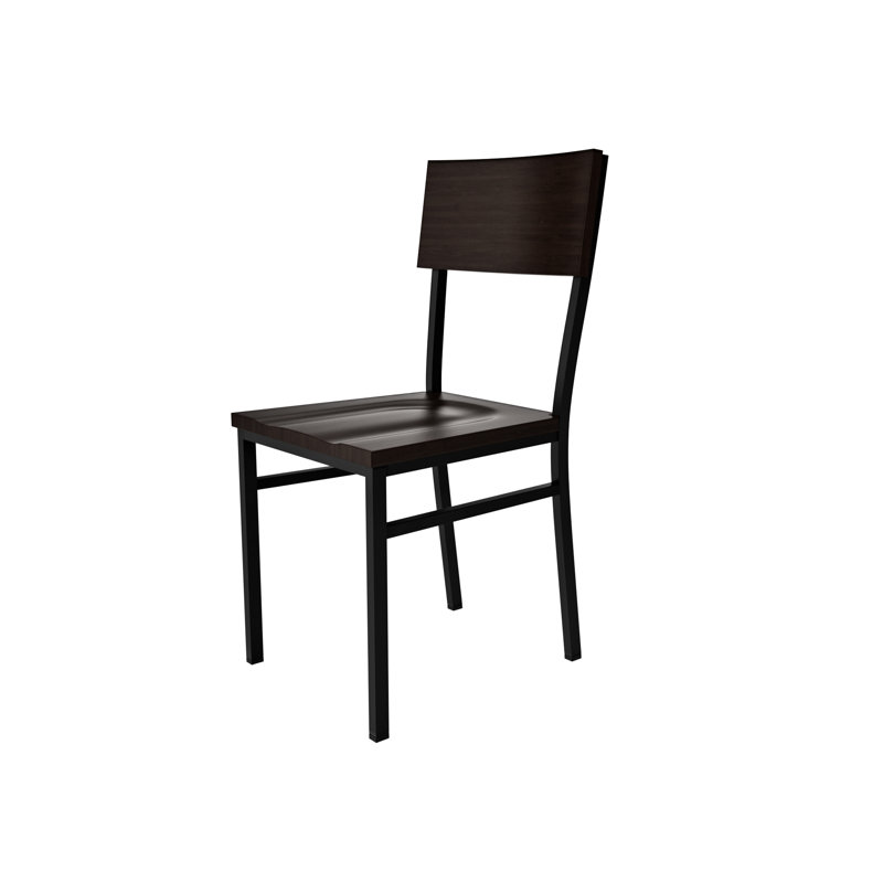 Addison 18'' H Beech Side Chair, Kona