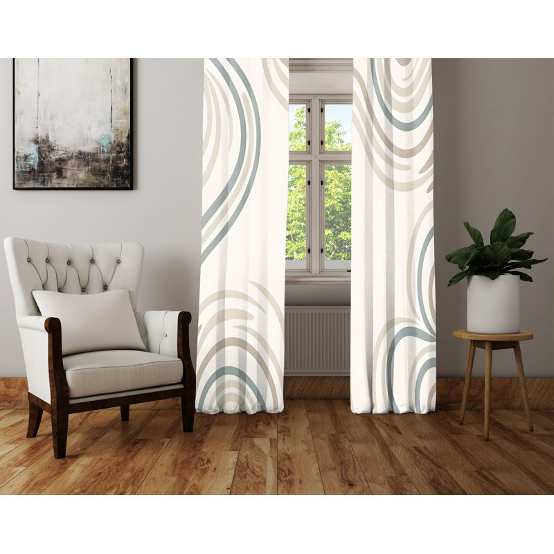 Window Curtains, 20" W x 52" L