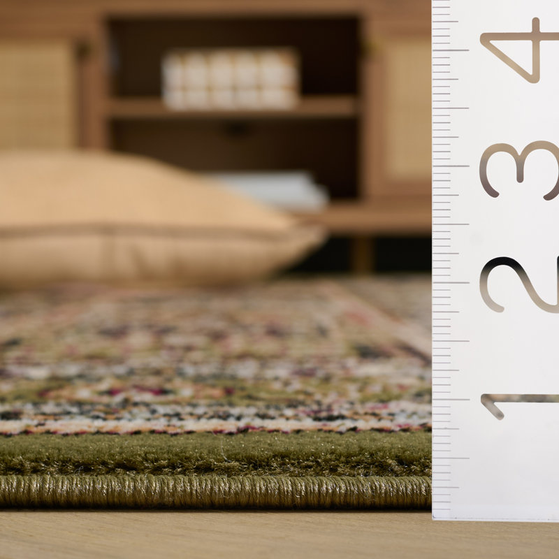 Malayah Performance Oriental Rug, Square 6'