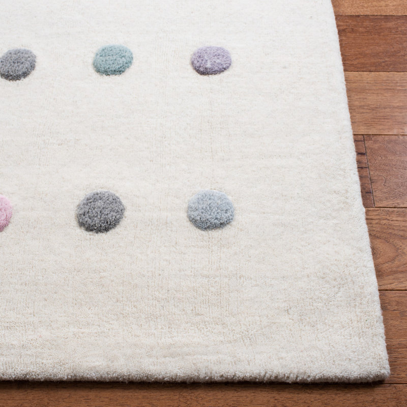 Handwoven rug 70% wool, 20% latex, 10% cotton Hadi, Rectangle 3 pi x 5 pi