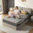 Twin Size Mattress,12 Inch Memory Foam Mattress, Fiberglass Free, Medium Feel, Breathable Cooling Layers, Certified Safe Materials-301116892-301116888