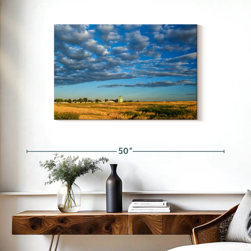 Alvord Alberta Stavely Prairie Landscape, H 24 po x l 36 po