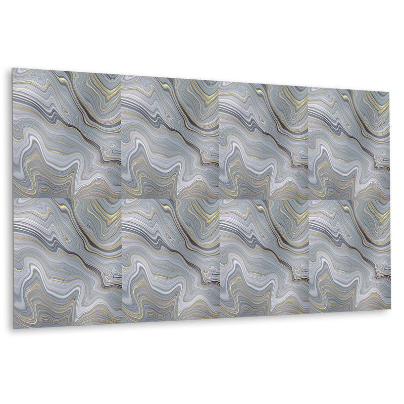 Self Adhesive Vinyl Splashback 39,37x19,68 Inch Wall Tiles Wall Stickers Tile Peel and Stick Sticker