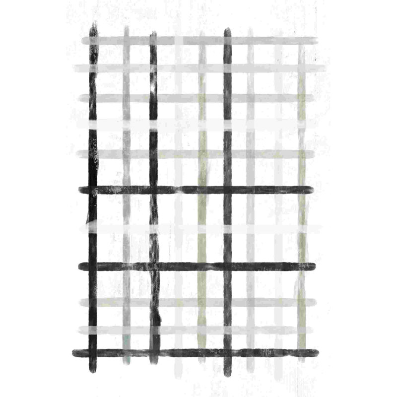 " Plaid ", 18" H x 12" W  