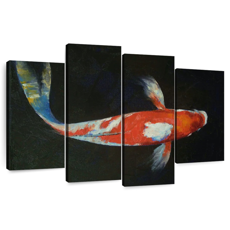Brampt Koi, 48'' H x 75'' W