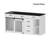 3 Drawer Two Compartment Dog Crate-686444973