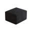 Pouf de sofa, aucun assemblage requis, noir