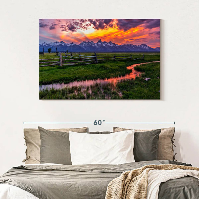 Alvord Grand Teton Radiance, H 32 po x l 48 po