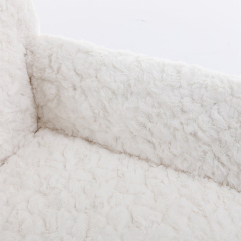 Chaise de bureau A&A Furniture, Velours, Beige