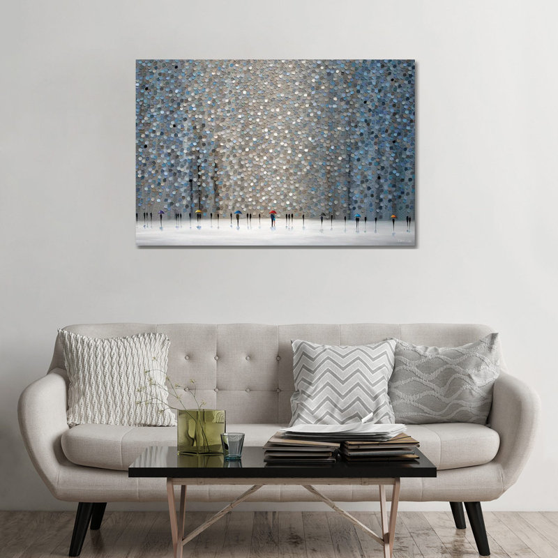 Infinity Rain - Giclée sur toile tendue avec châssis, H 32 po x l 48 po