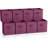 8 Pack 11" Foldable Storage Cubes with Handles-2133933340