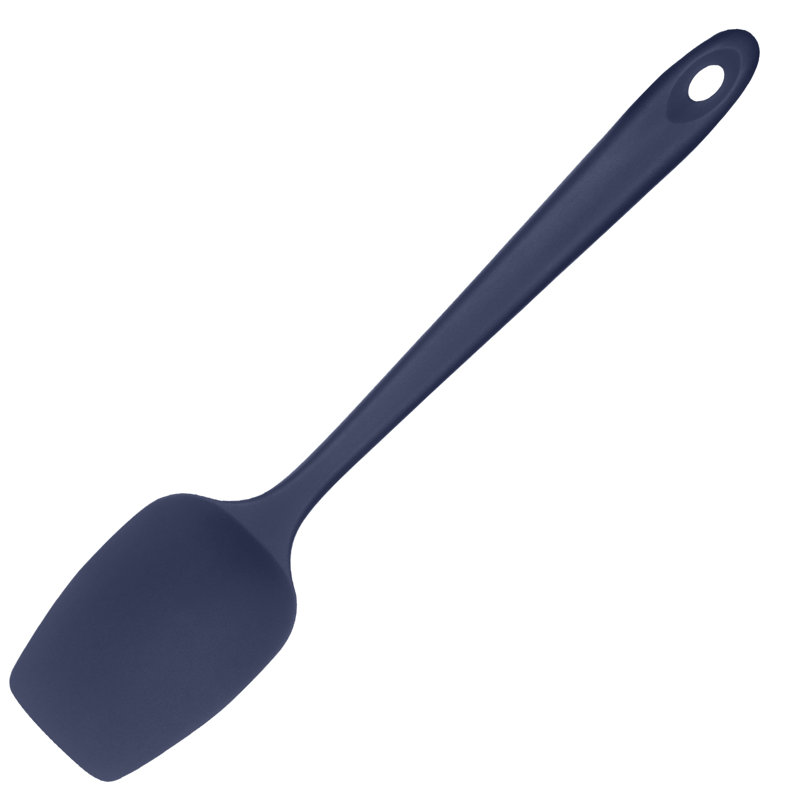 Spatule en silicone haute résistance à la chaleur U-Taste 600ºF flexible pour la cuisine, Bleu minuit