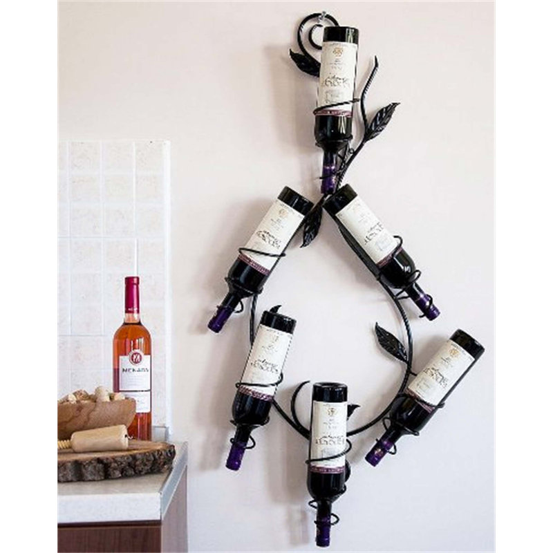 Byerly Wine Bottle Rack Black