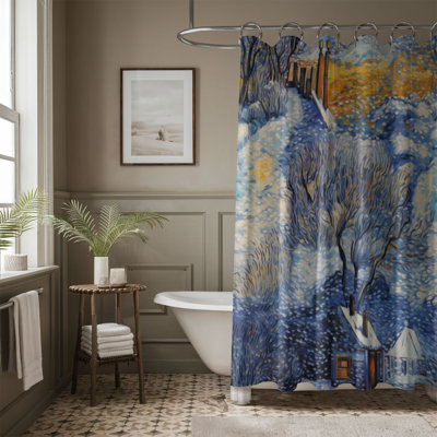 Rideau de douche Winter's Early Light - Premium