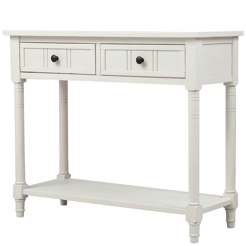 Koeller Console Table, Ivory