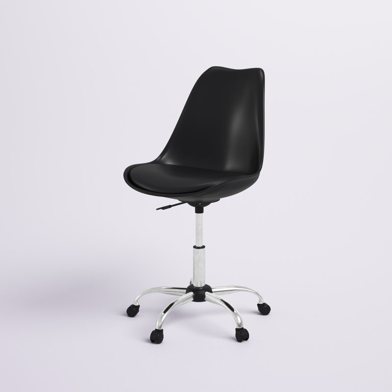 Chaise de travail Harland, Noir