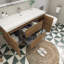 Meuble-lavabo mural 60 po Latitude Run® MOH avec éviers en acrylique renforcés-1580542608