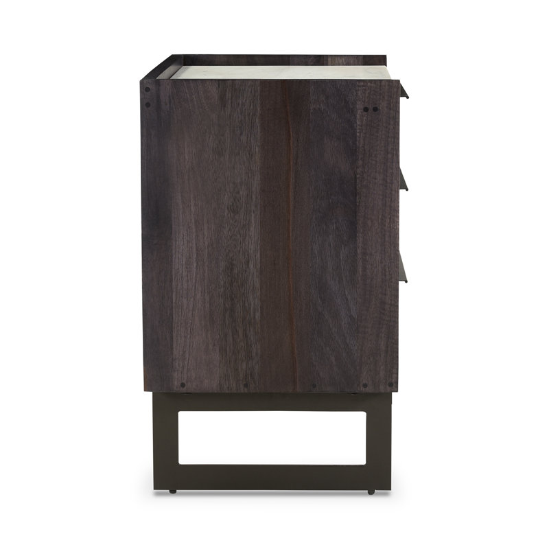 Iker 3 - Drawer Solid Wood Dresser