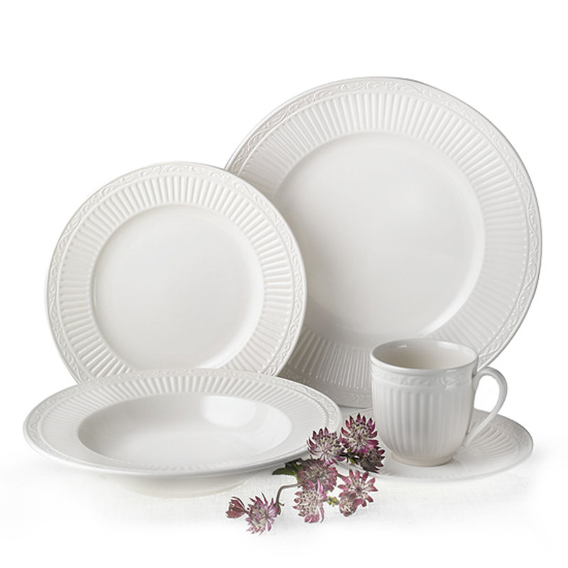 Mikasa Italian Countryside 5-Piece Porcelain Place Setting, Service for 1