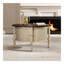 Table basse ronde 30 "avec rangement et porte coulissante Vintage-672190581-672190580