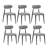 Estefanita Fabric Upholstered Metal Dining Chair-1148979303-1172259040