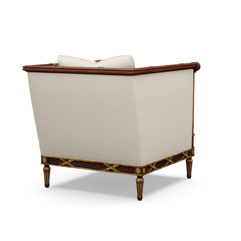 The Regent's Visit  Accent Chair, Page Oyster (Performance fabric) 1355-92