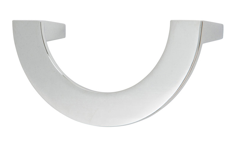 Roundabout 3" Center to Center Drop handle, Polished Chrome, 3