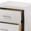 Table de chevet blanche