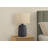 h table black ceramic beige shade 24" Ceramic 1-Piece Table Lamp Black