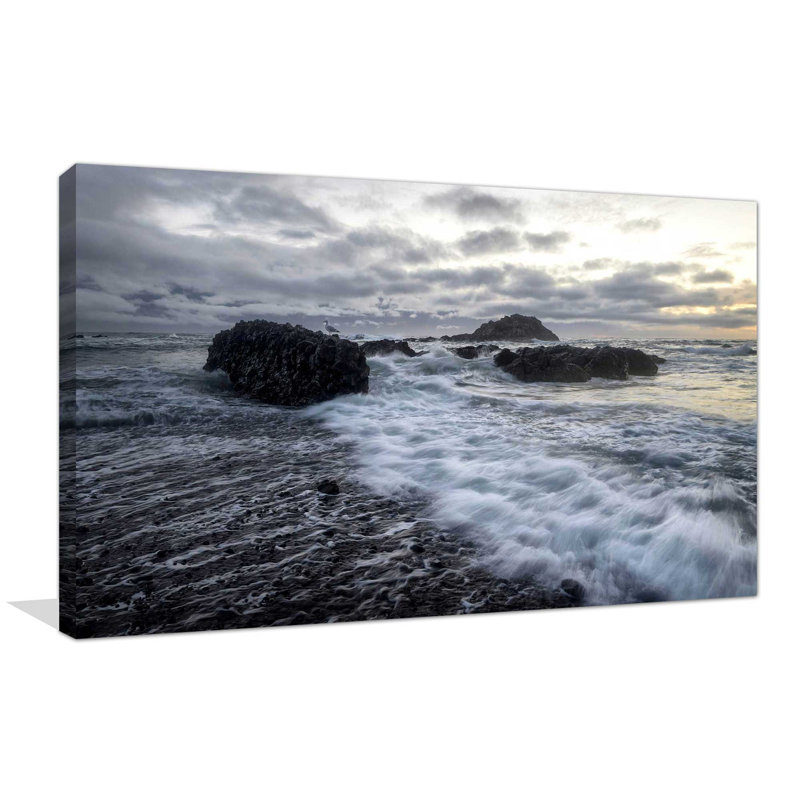 «Lighthouse», reproduction de photo, H 18 po x l 30 po x P 1 po, Toile tendue