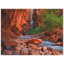 Impression sur toile de la rivière Vierge, parc national de Zion - Utah Canyon, impression sur toile nature, rivière, art du parc national de Zion - voyage, décoration extérieure - décoration murale sud-ouest rustique-86916777