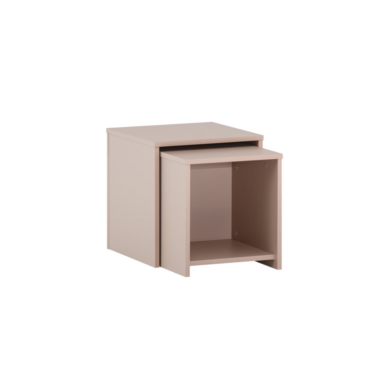 Nalaiah Sled Nesting Tables, Apricot