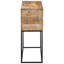 110cm Solid Wood Top Console Table
