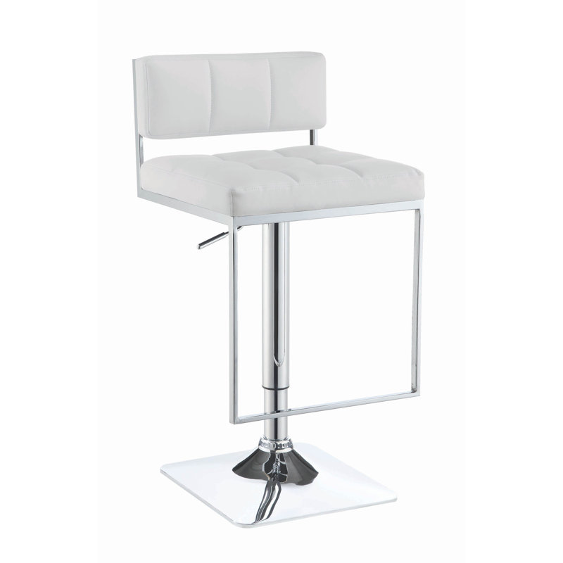 Tabouret de bar Kaylaa, Blanc